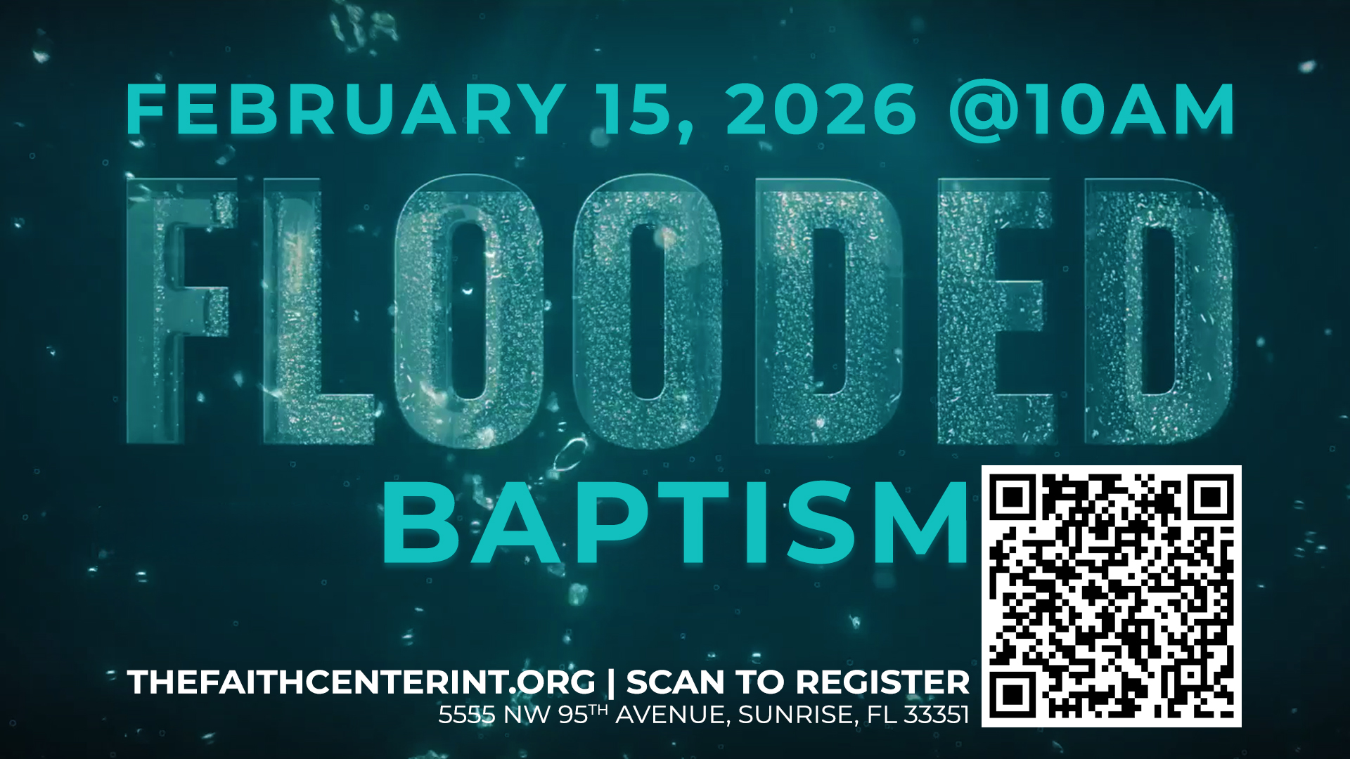 Flooded: February 15th 2026 at 10:00AM